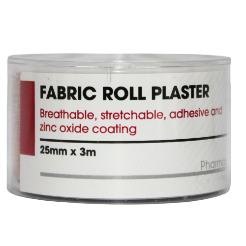 SPAR FABRIC ROLL PLASTER 25MMx3M (RF)